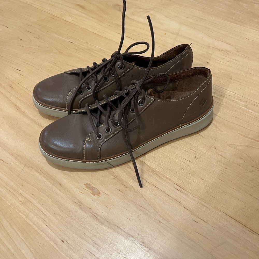 Sperry Brown Leather Men's Shoes